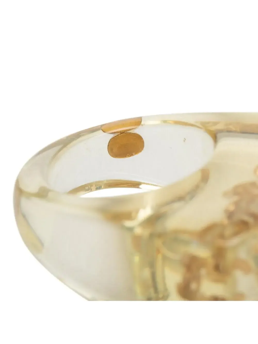 Chanel Cc Logo Ring Gold-Tone Metal #287734C48B
